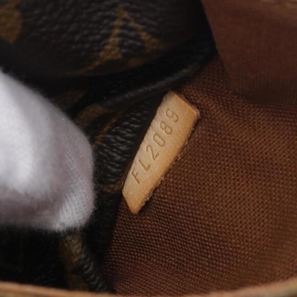 LOUIS VUITTON Brown Monogram Leather Tote Bag - Picture 6 of 11